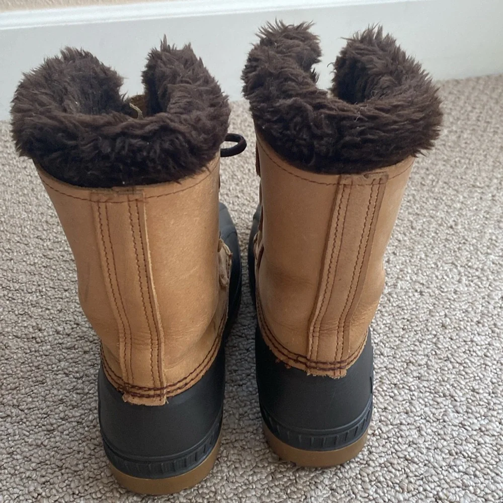 Sorrel‎ Badger Winter Boots Men's size 6/ Women's size 8.